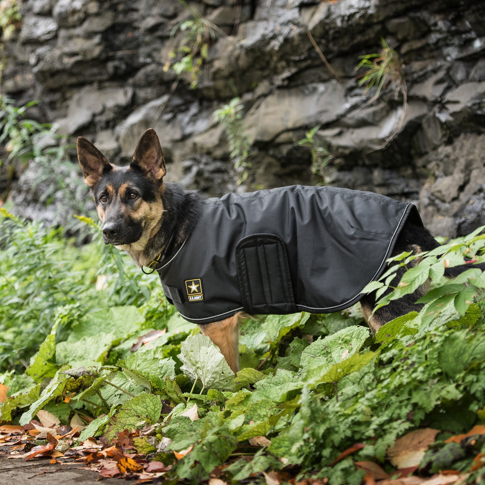 US Army Dog Blanket Jacket - Black