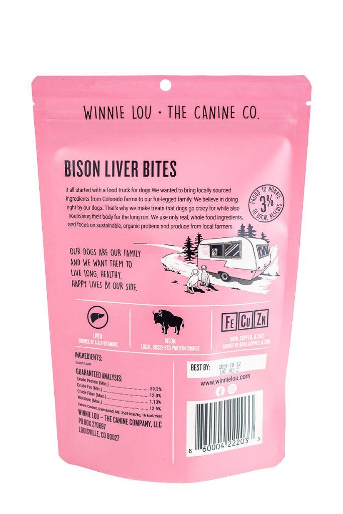 Bison Liver Bites