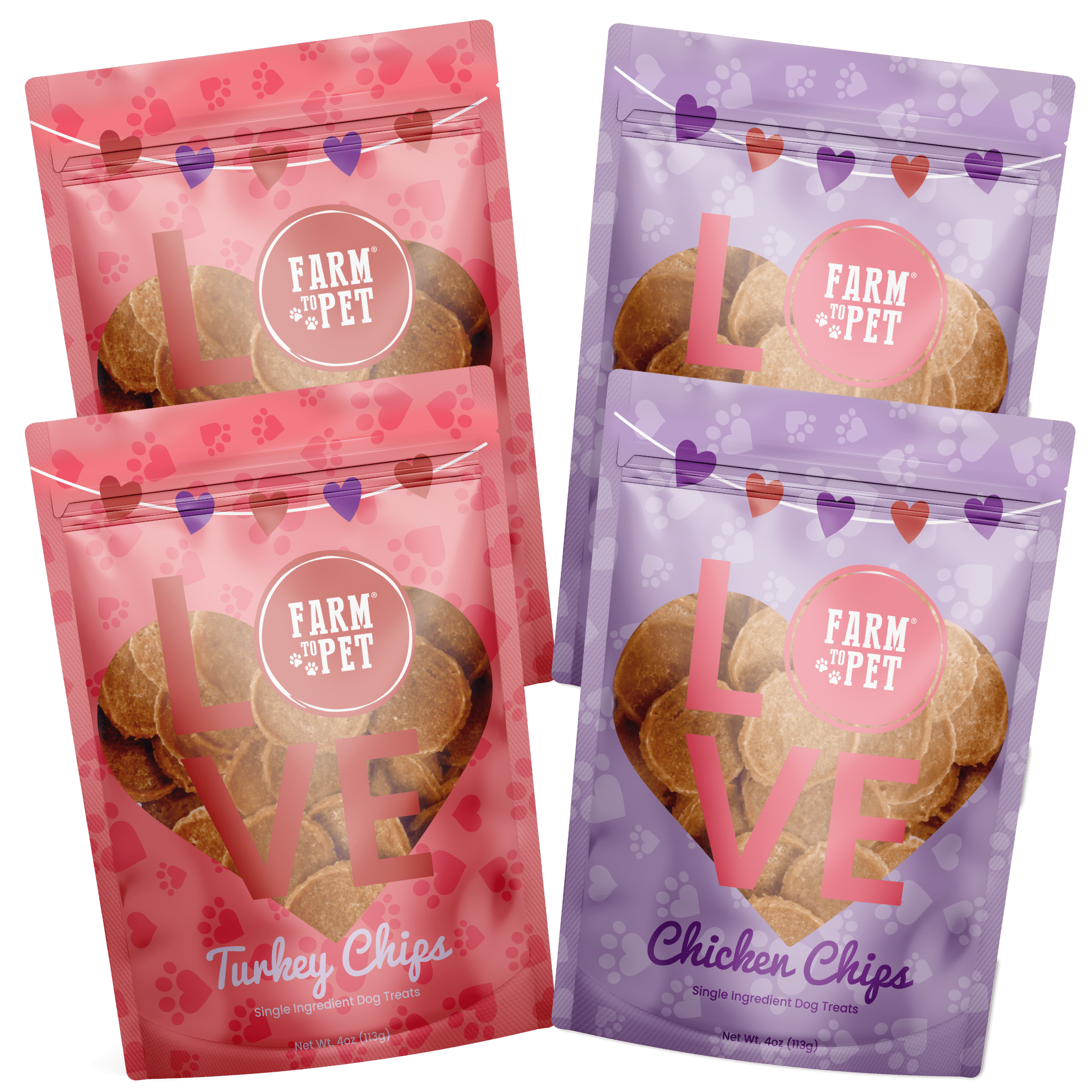 Dog Valentine Love Chips Bundle