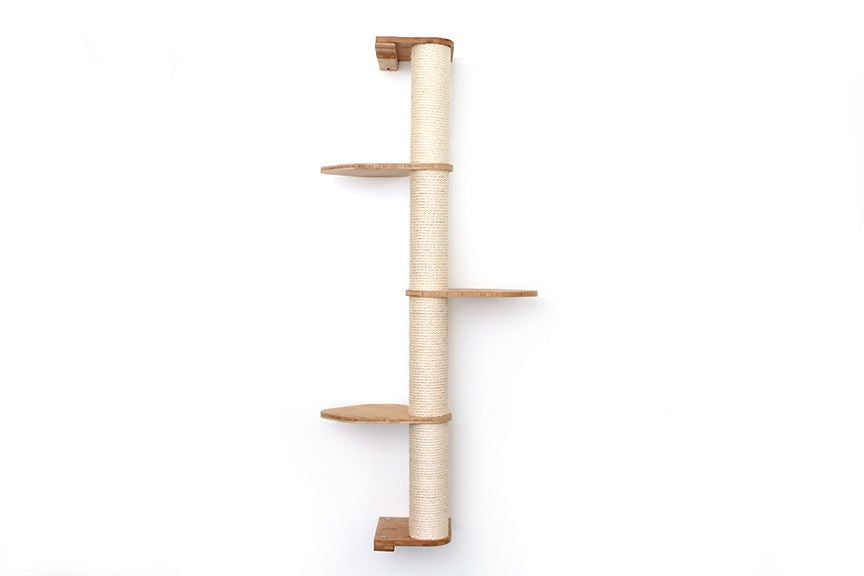 Cat Scratching Pole (Wall-Mounted) - by Catastrophic Creations