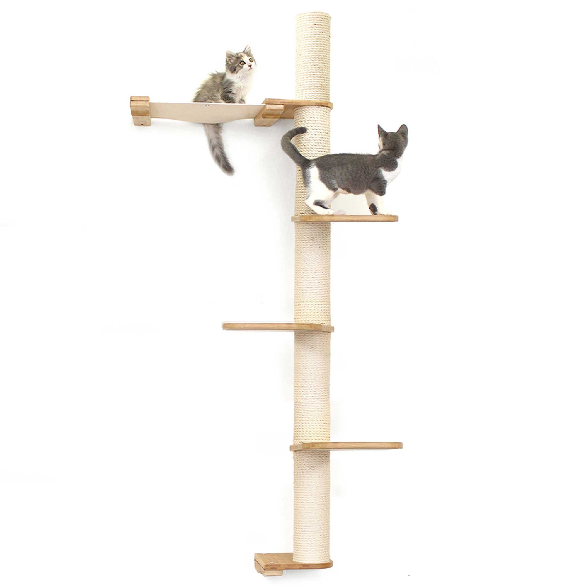 The Crow's Nest: High, Tall Cat Tree/Hammock - by Catastrophic Creations