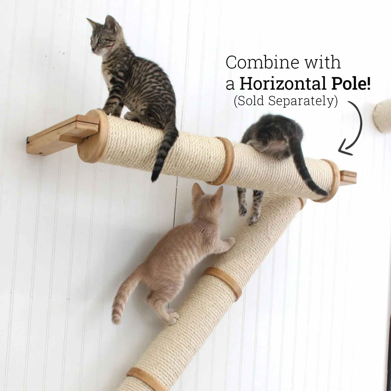 Angled Cat Scratcher Ramp (Cat Wall Scratchers) - by Catastrophic Creations