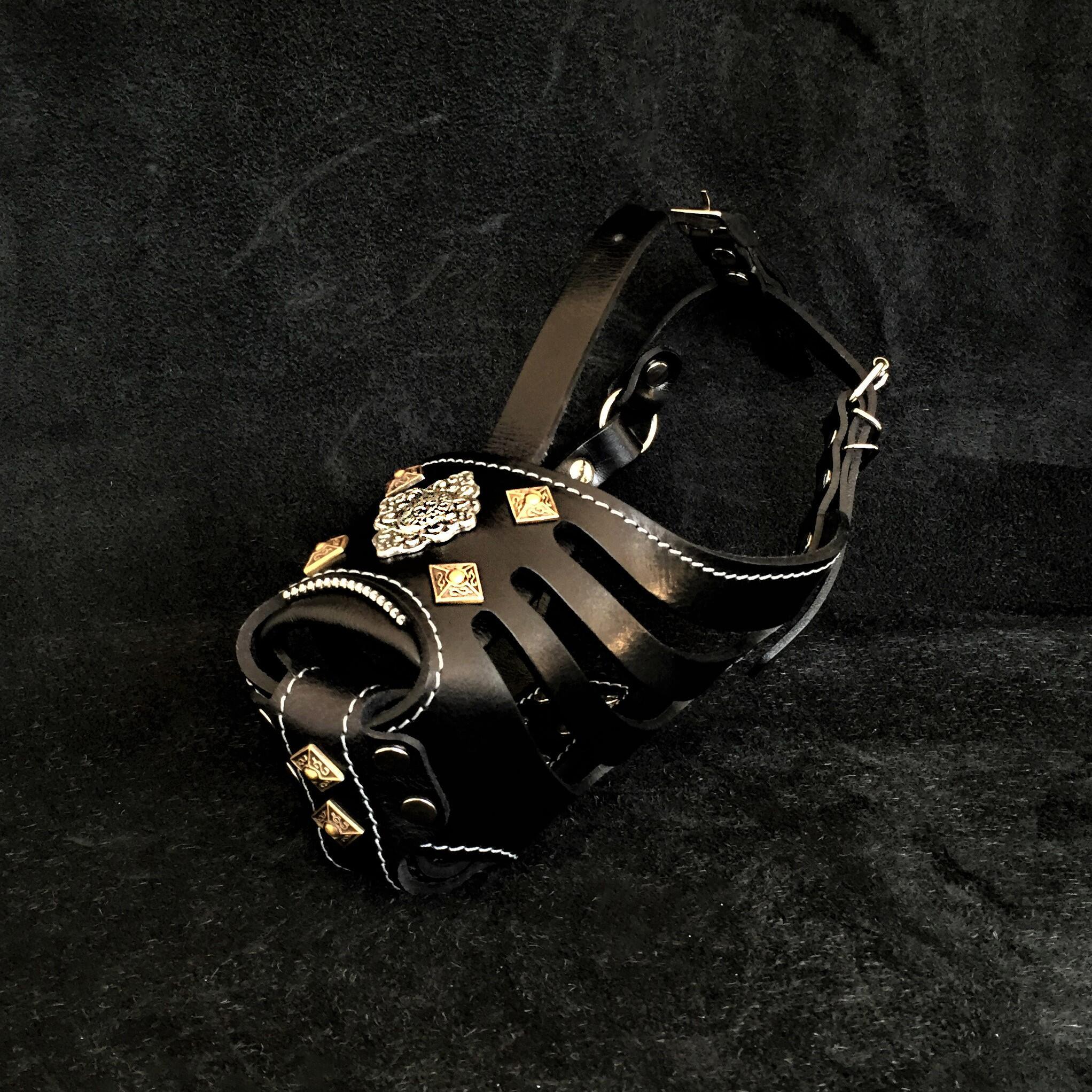 ''Aztec'' Basket Muzzle Black