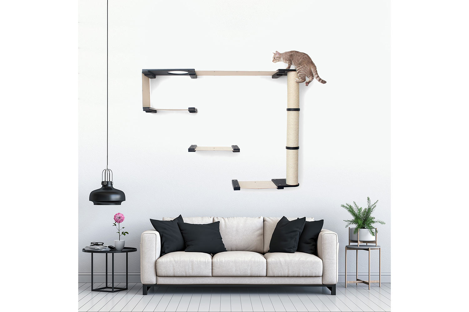 The Climb - Cat Condo (Wall-Mounted) - by Catastrophic Creations