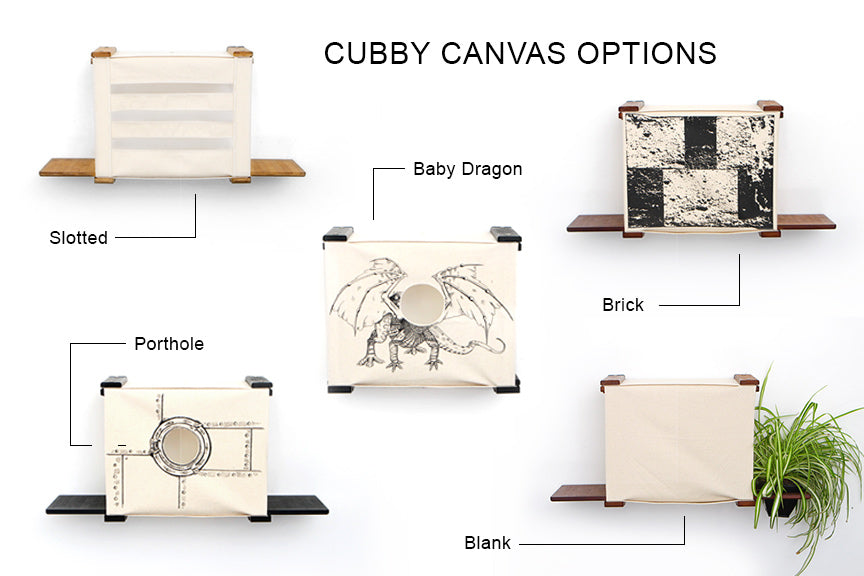 Cat Cubby with Perches - Covered Cat Bed - by Catastrophic Creations