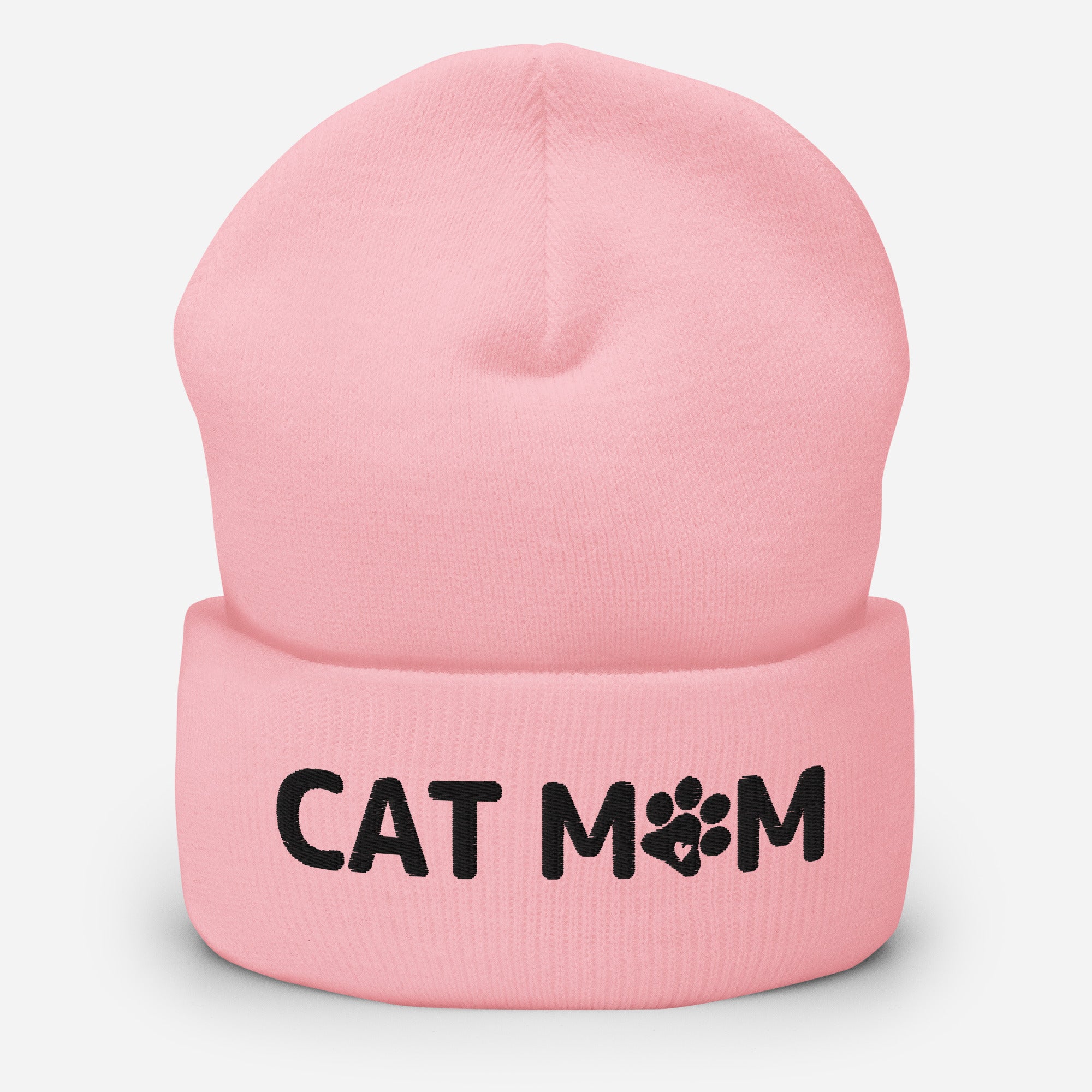 Cat Mom Winter Beanie