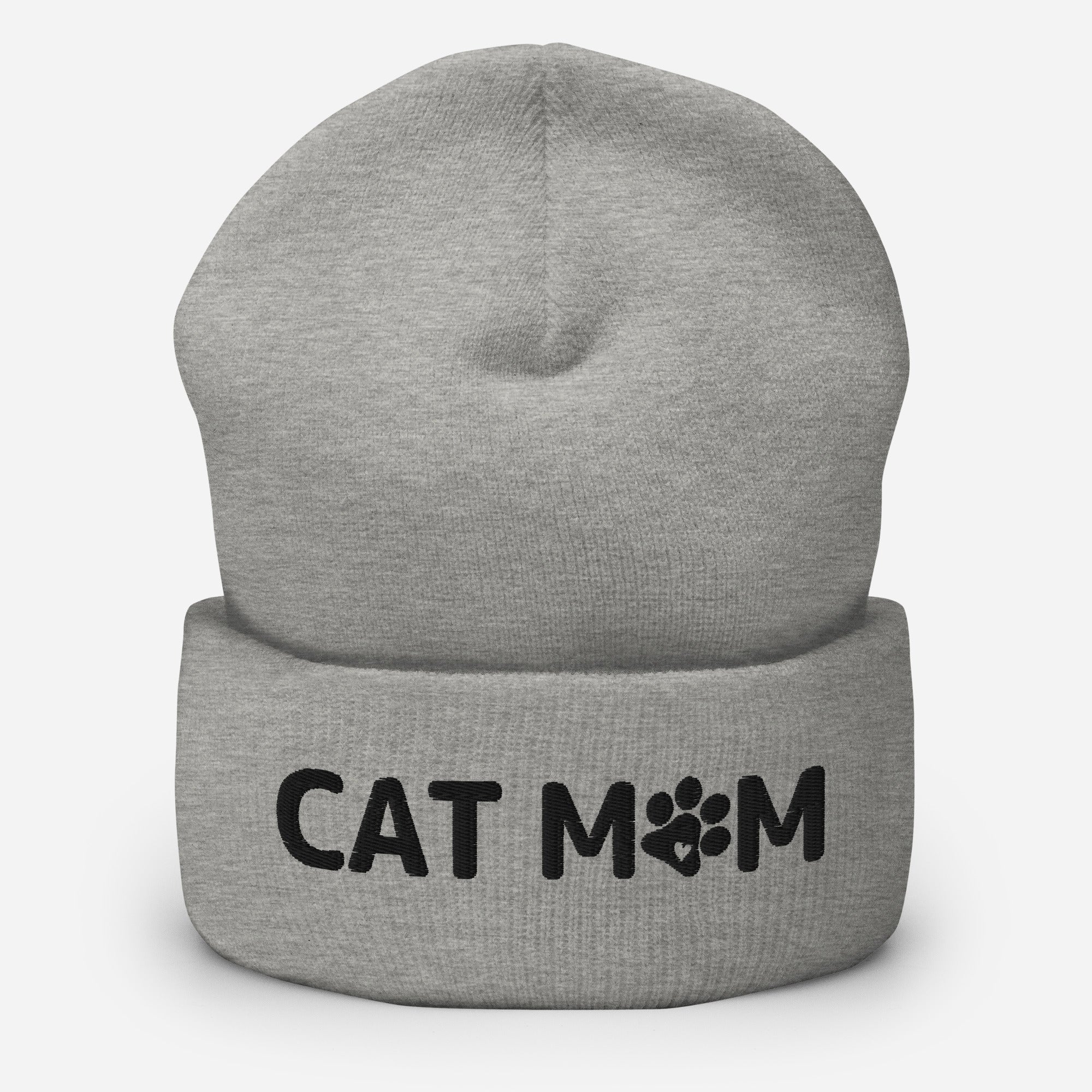 Cat Mom Winter Beanie