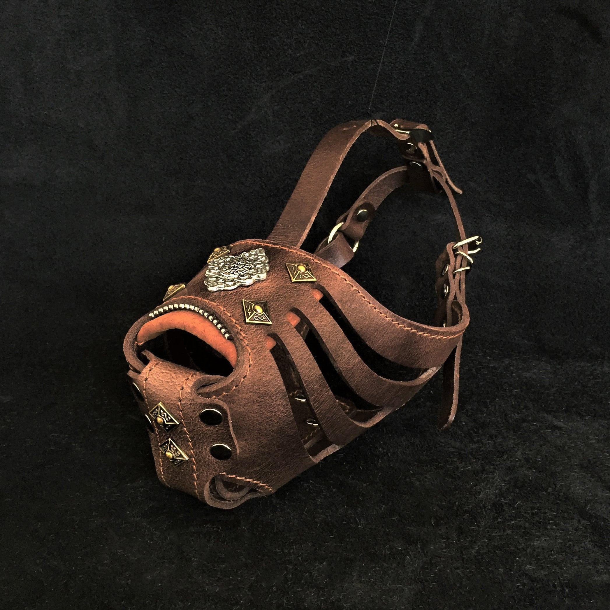 ''Aztec'' Basket Muzzle Grey