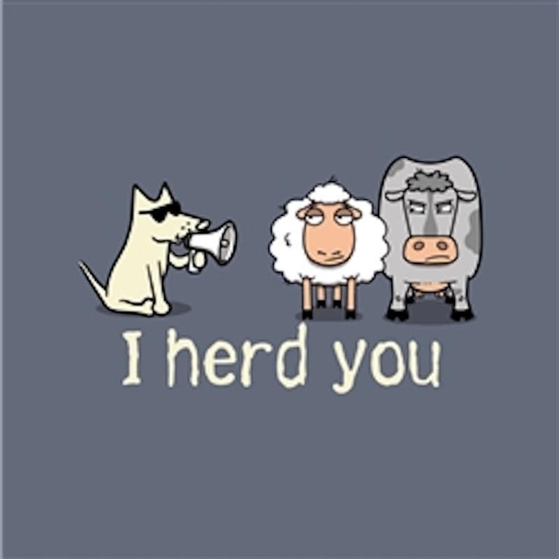 I Herd You T-Shirt - Long-Sleeve T-Shirt Classic