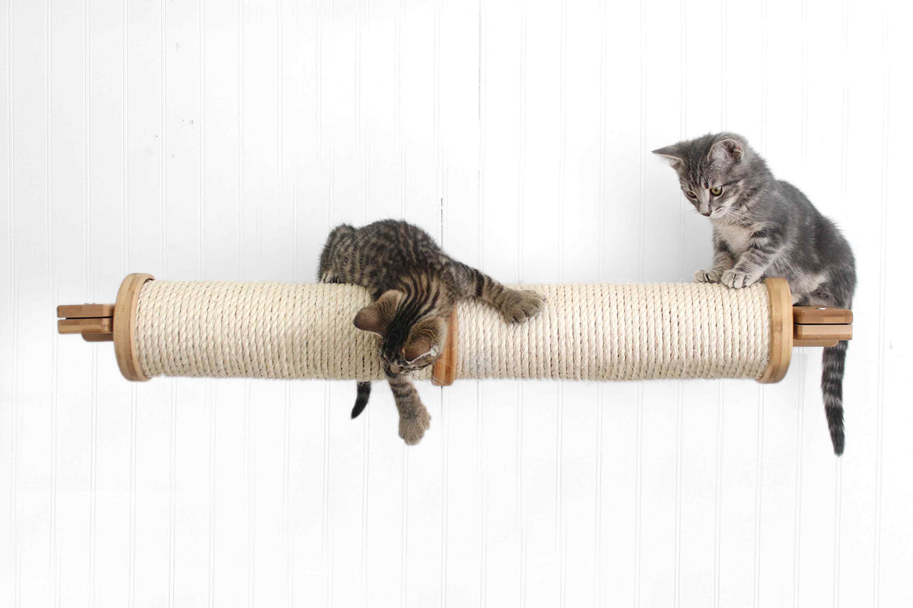 Horizontal Scratching Post (Cat Wall Scratcher) - by Catastrophic Creations