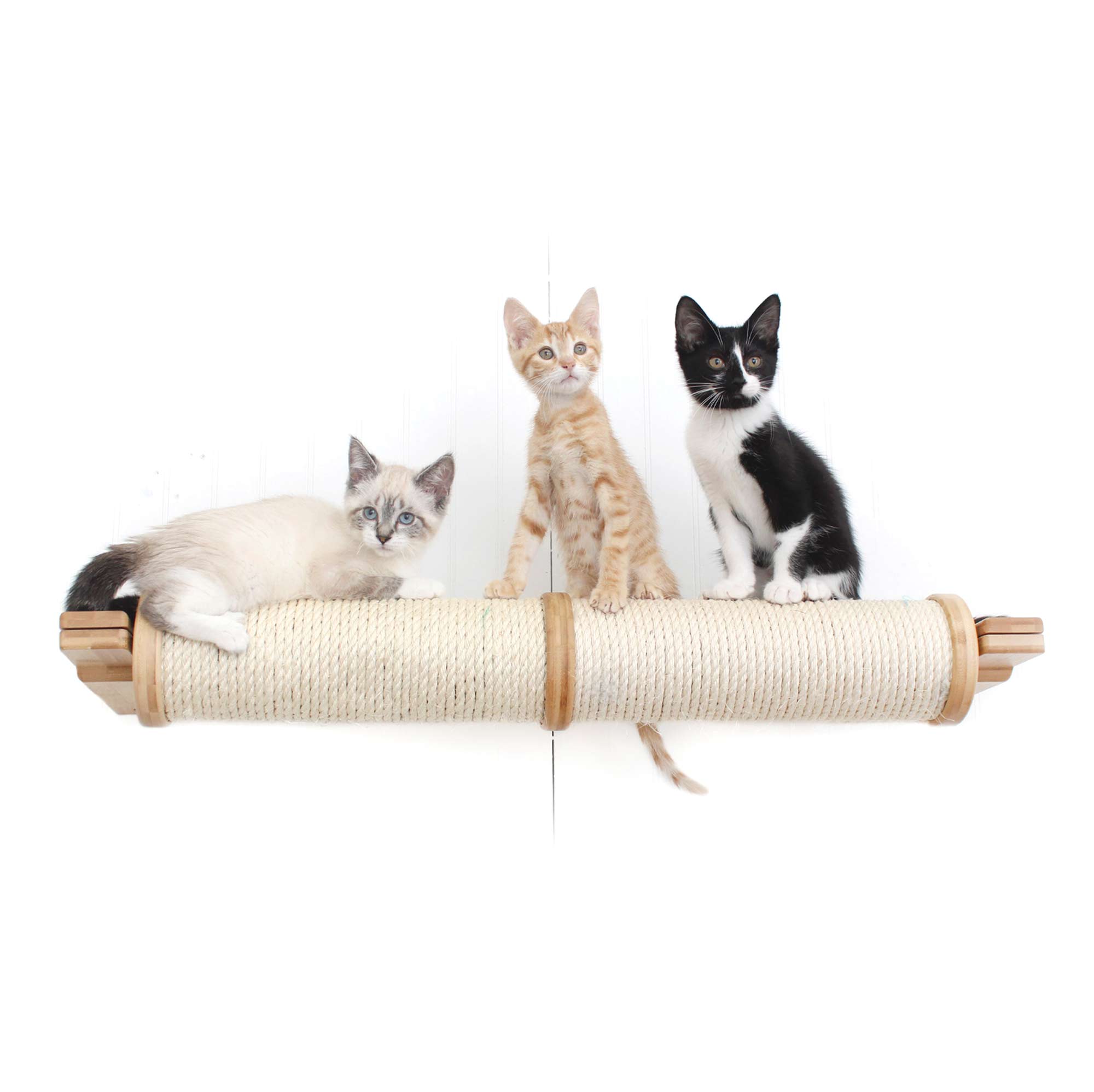 Horizontal Scratching Post (Cat Wall Scratcher) - by Catastrophic Creations