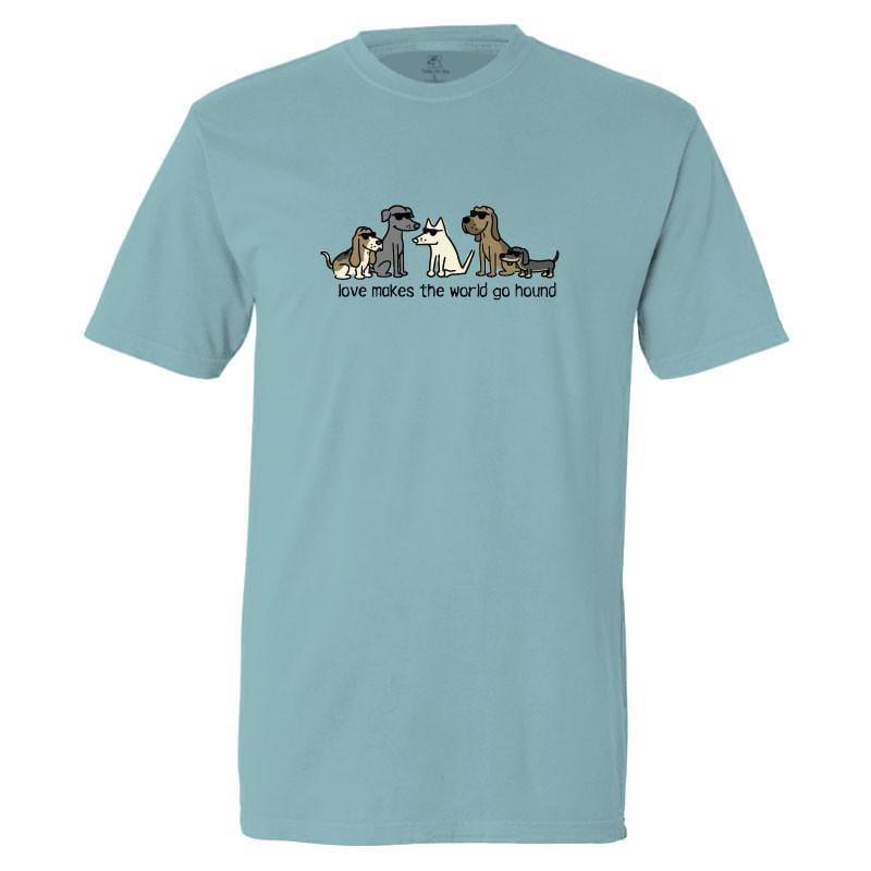 Love Makes The World Go Hound -  Classic Tee