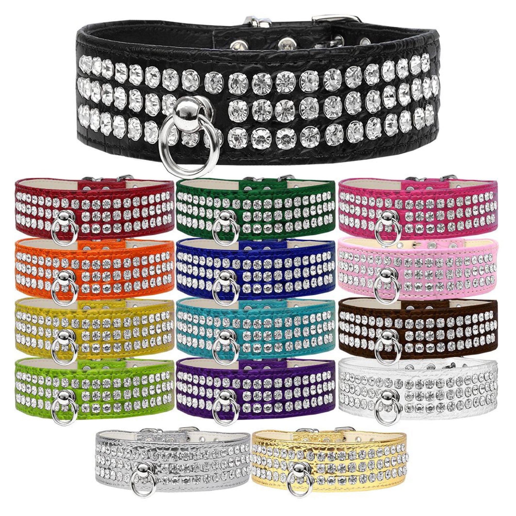 Dog, Puppy & Pet Designer Croc Collar, "#73 Style"