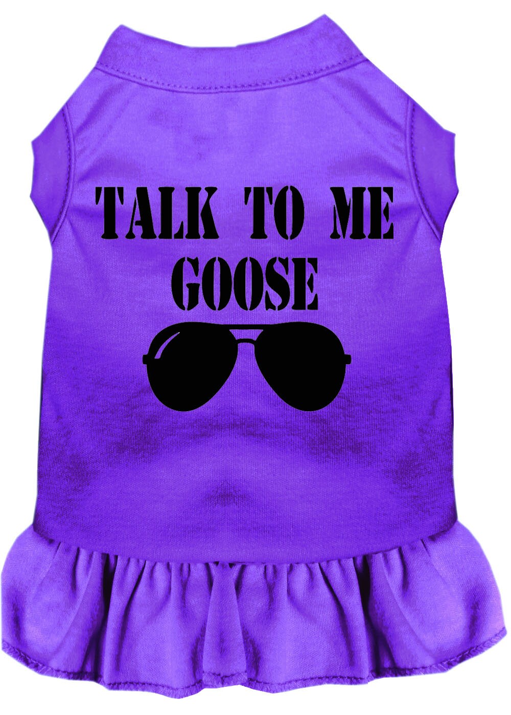 Pet Dog & Cat Dress Screen Printed, "Talk To Me Goose"