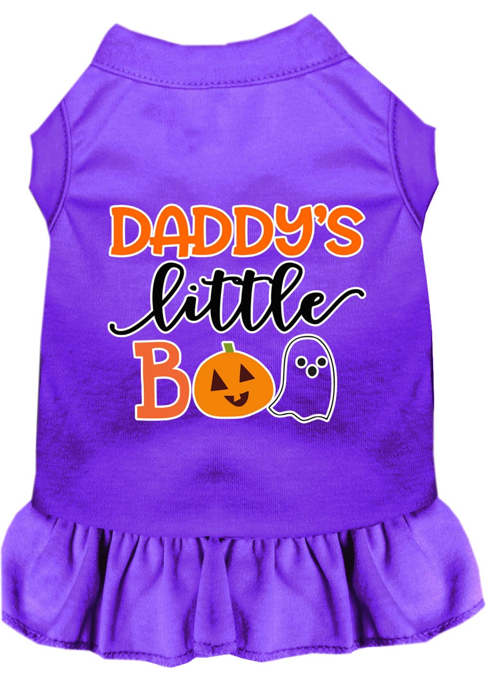 Halloween Pet Dog & Cat Dress Screen Printed, "Daddy's Little Boo"