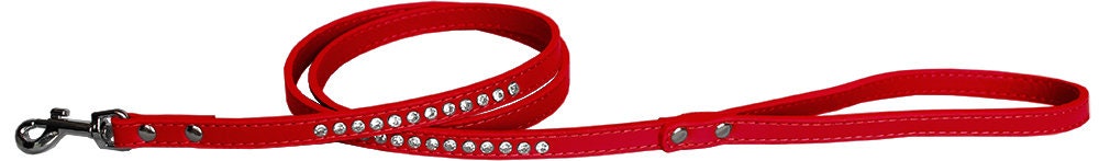 Pet, Dog or Cat Fashion Leash,"Clear Jewel" (Available in 7 colors)