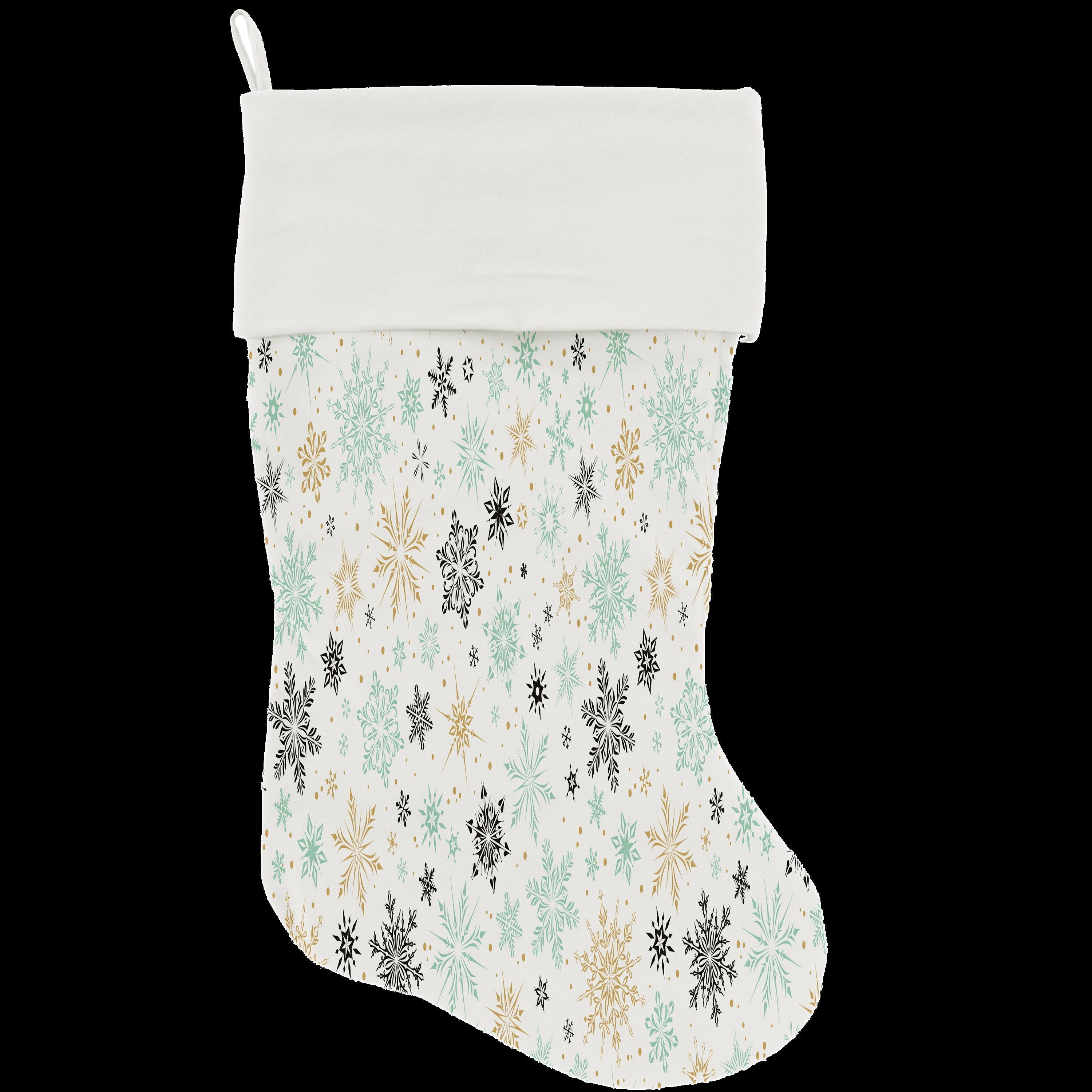 Christmas Velvet Stocking, "Winter Wonderland Group" **Choose from 7 different patterns!**