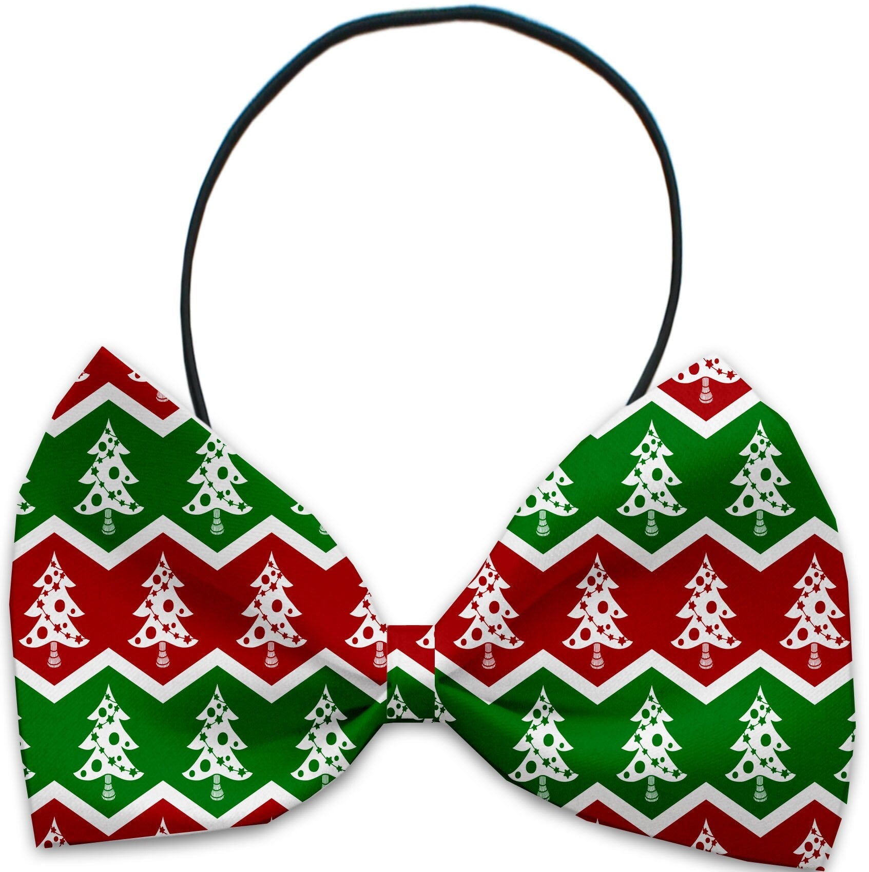 Christmas Pet, Dog & Cat Bow Ties, "Candy Cane Lane Group" *Available in 8 different print options!*