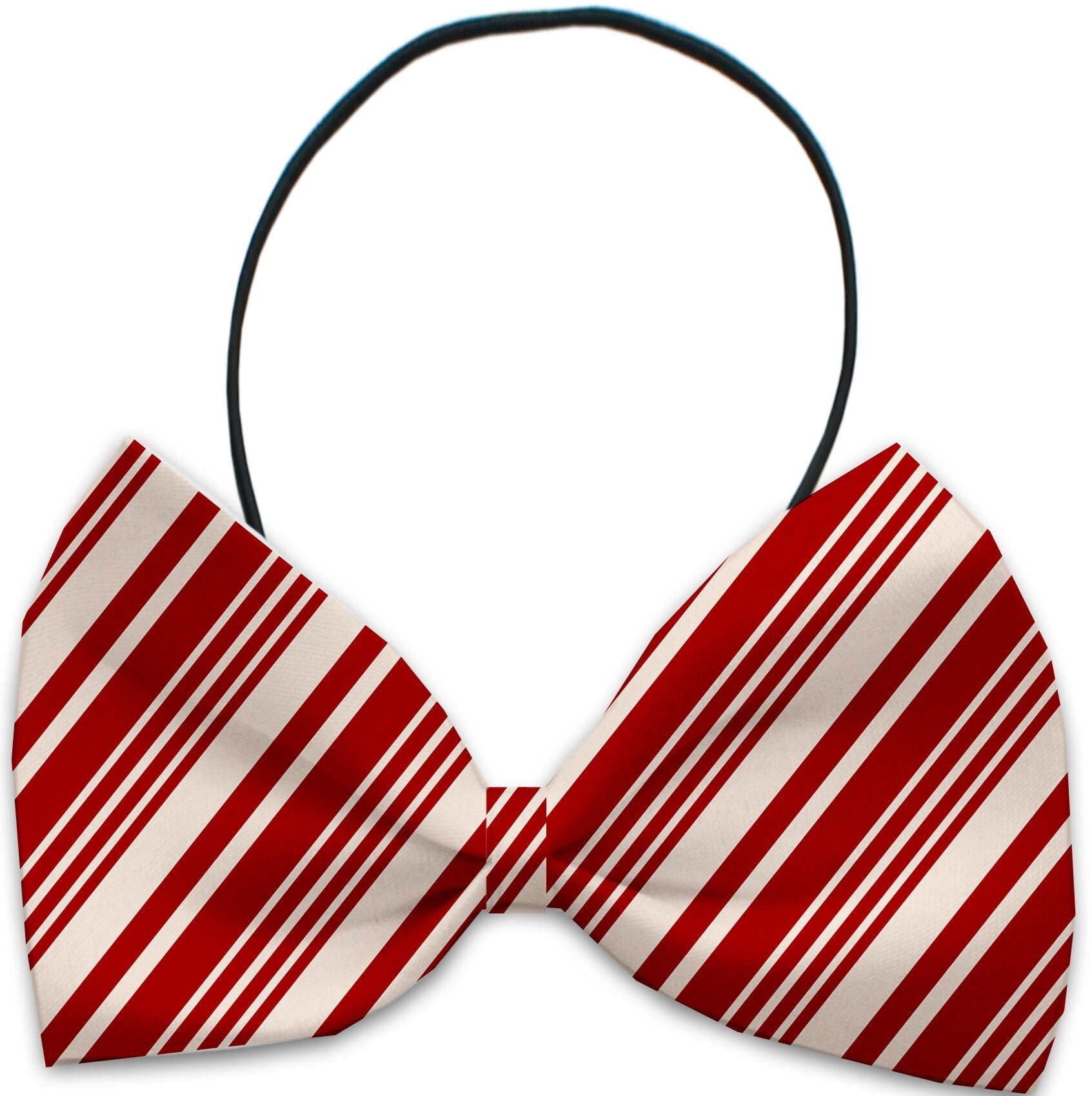 Christmas Pet, Dog & Cat Bow Ties, "Candy Cane Lane Group" *Available in 8 different print options!*