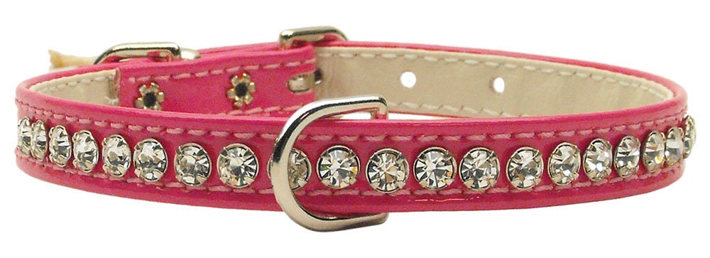 Dog, Puppy & Pet Collar, "Patent Jewel Beverly"