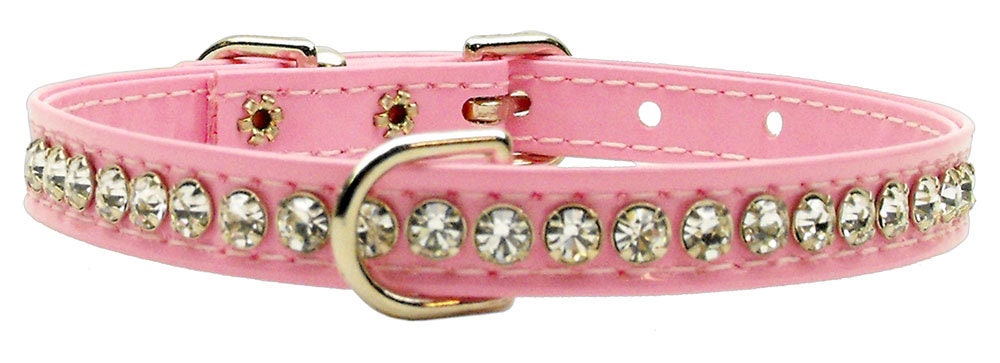 Dog, Puppy & Pet Collar, "Patent Jewel Beverly"