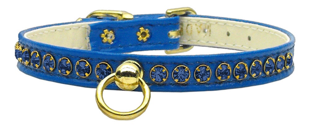 Dog, Puppy & Pet Collar, "Petite Rhinestone"