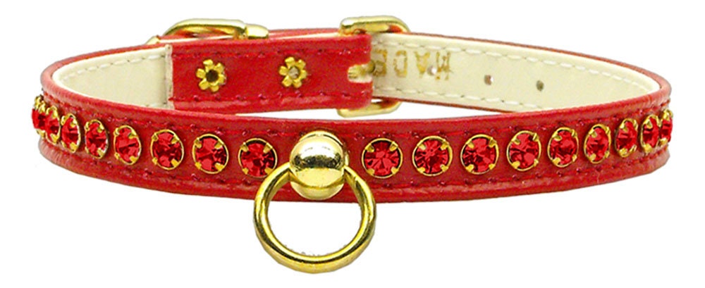 Dog, Puppy & Pet Collar, "Petite Rhinestone"