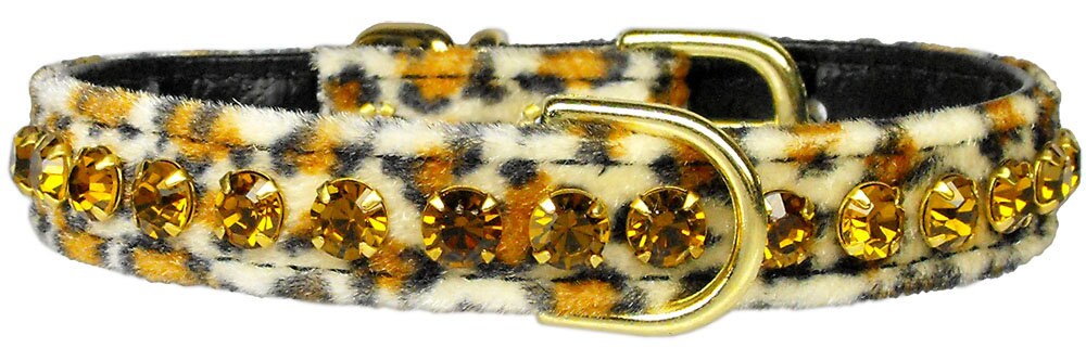 Dog, Puppy and Pet Collar, "Animal Print Tropical Dazzler"