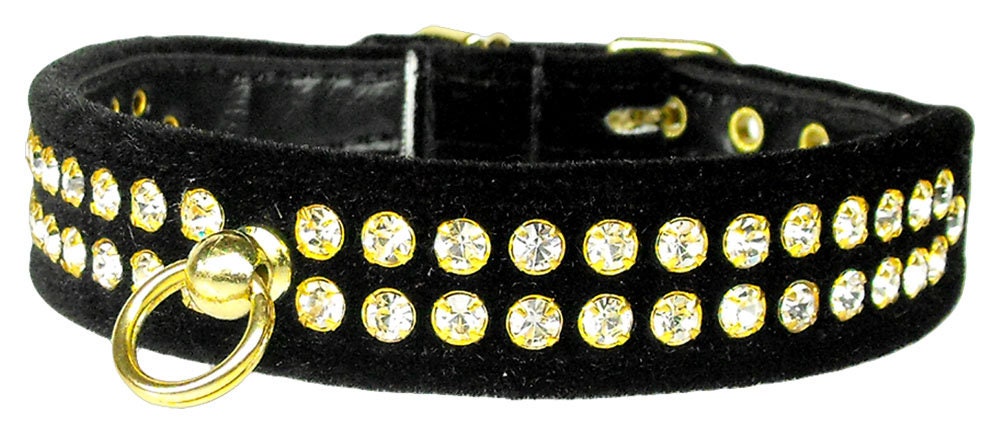 Dog, Puppy and Pet Collar, "#72 Crystal Velvet"