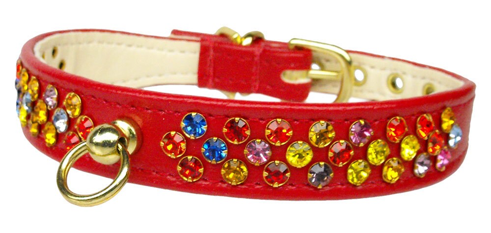 Dog, Puppy & Pet Collar, "Confetti"