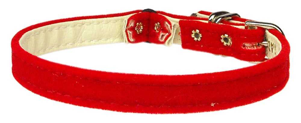 Premium Plain Cat Safety Collar, "Velvet, Blank"