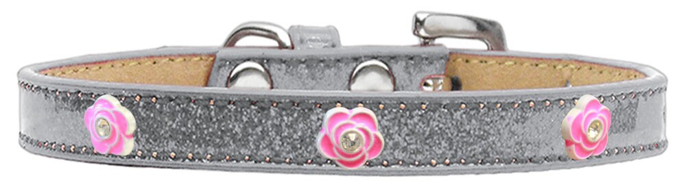 Dog, Puppy & Pet Widget Ice Cream Collar, "Bright Pink Rose"