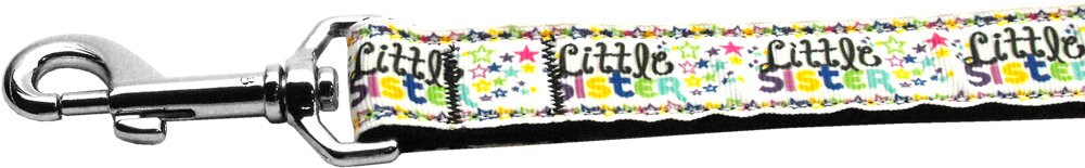 Pet Dog & Cat Nylon Collar or Leash, "Little Sister"