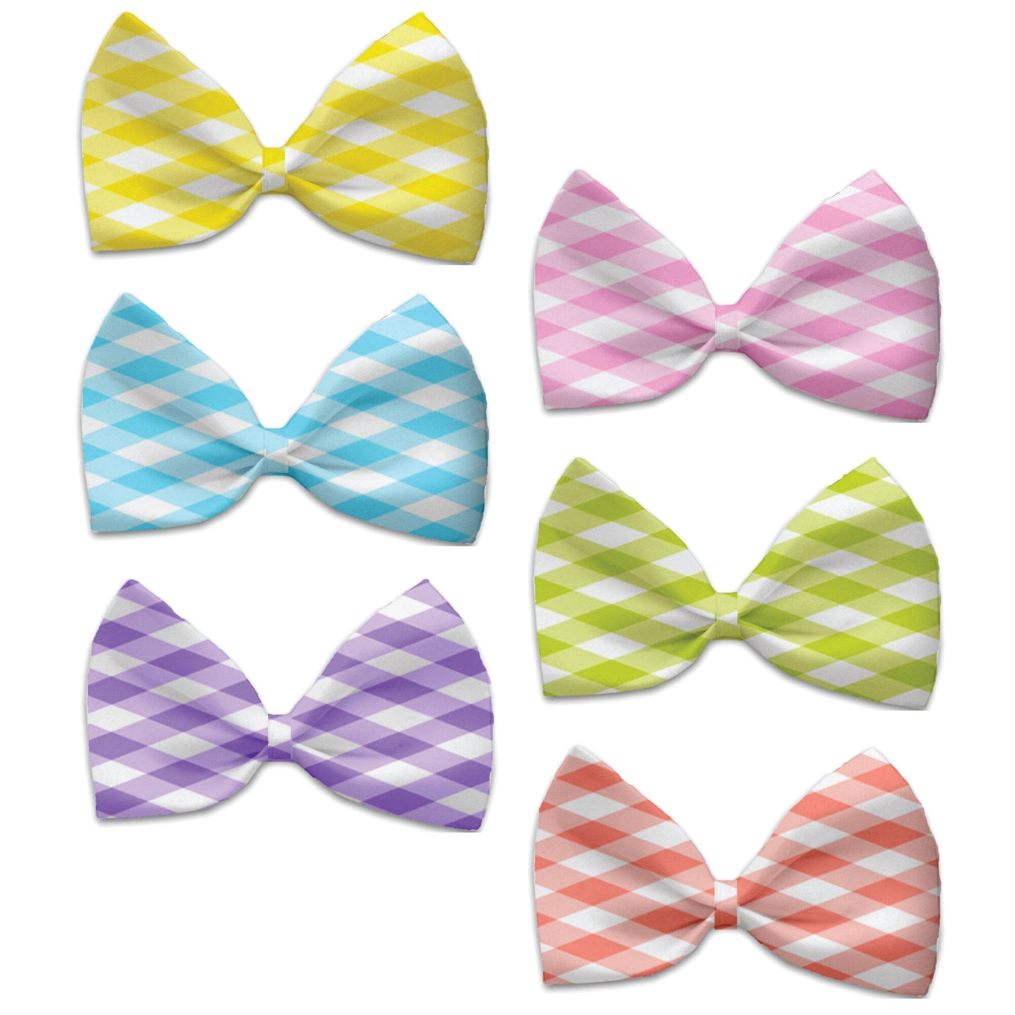 Pet, Dog and Cat Bow Ties, "Plaids Group"