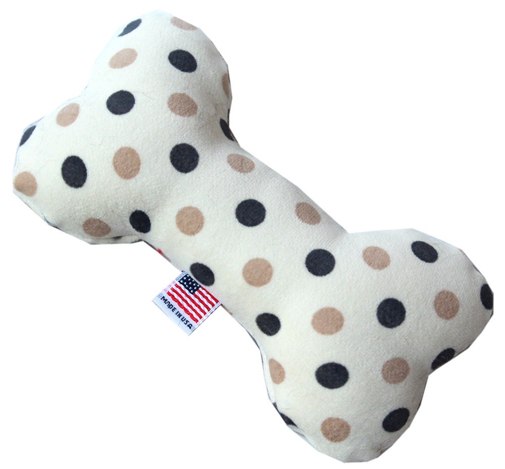 Pet and Dog Plush 6" Bone Toy, "Wanderlust Group" (Available in 6 different pattern options!)