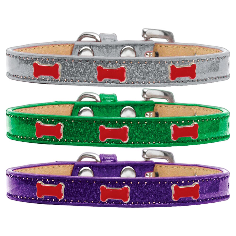 Dog, Puppy & Pet Widget Ice Cream Collar, "Red Bone"