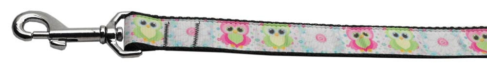 Pet Dog & Cat Nylon Collar or Leash, "Sweet As Sugar Owls"