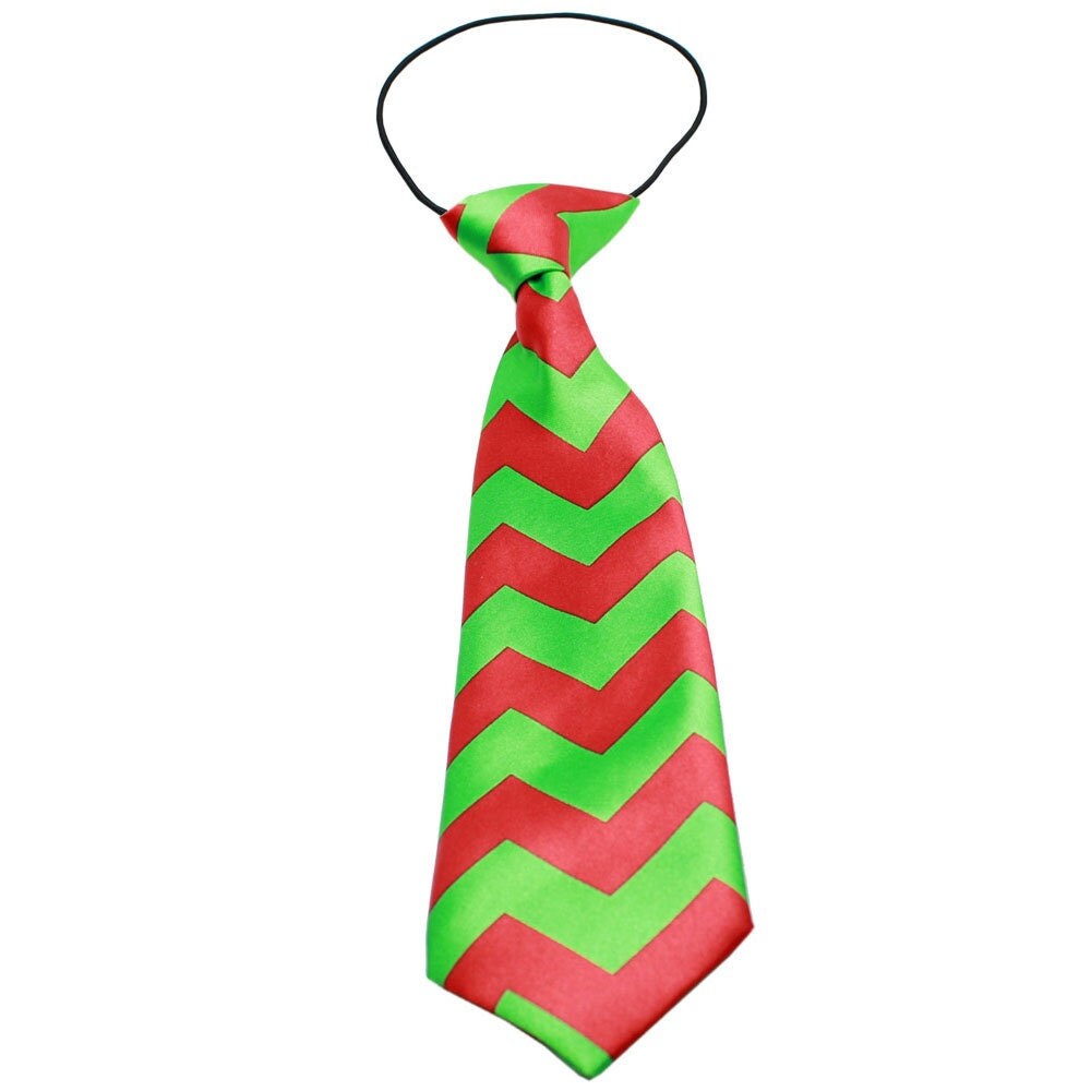 Big Dog Neck Ties, "Christmas Chevron"