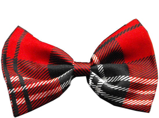 Pet, Dog and Cat Bow Ties, "Classic Plaids" *Choose from 4 different options!*