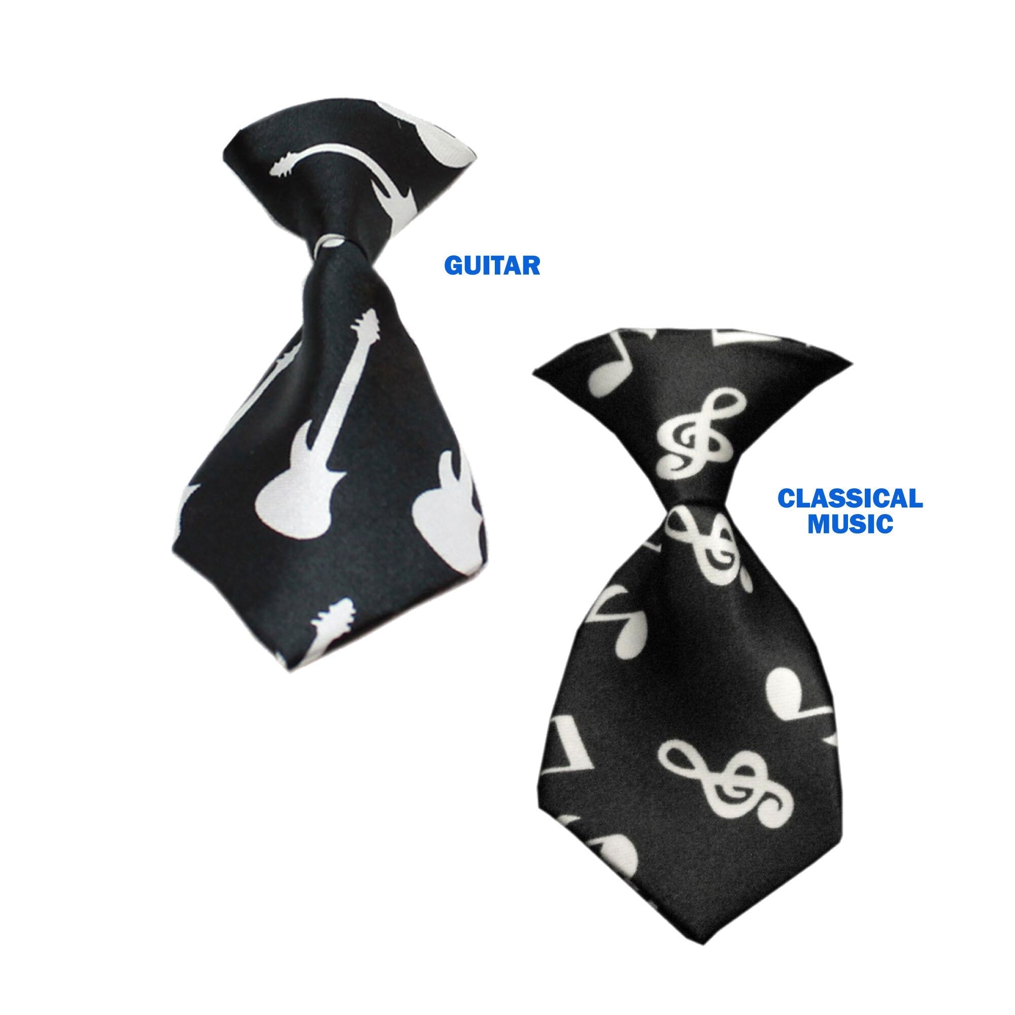 Pet, Dog & Cat Neck Ties, "Music Group" *Available in 2 different print options!*