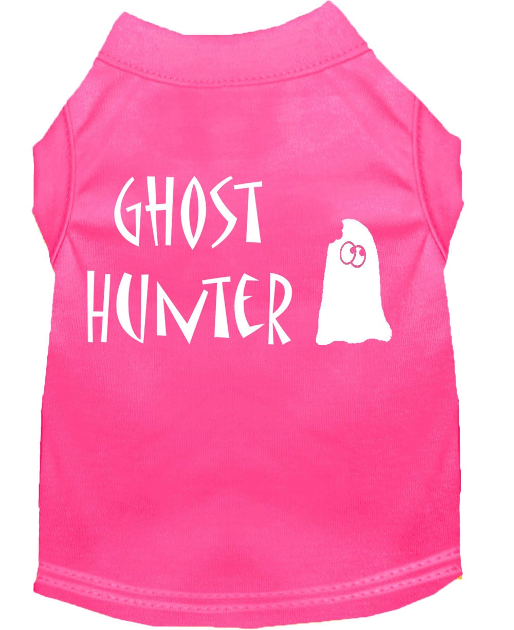 Halloween Pet Dog & Cat Shirt Screen Printed, "Ghost Hunter"