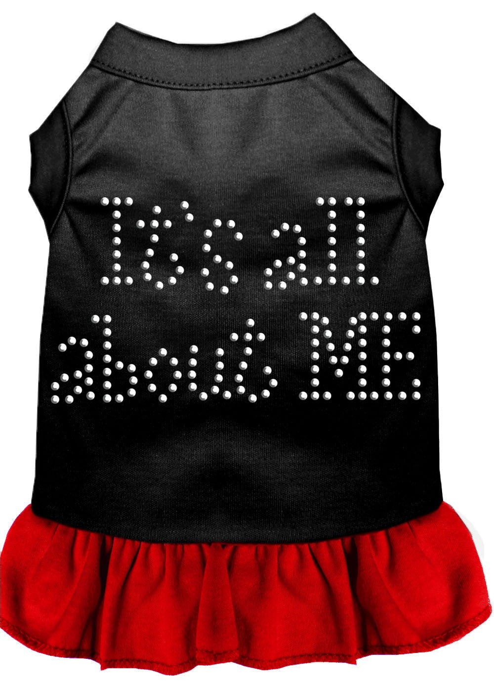 Pet Dog & Cat Dress Rhinestone, "It's All About Me"