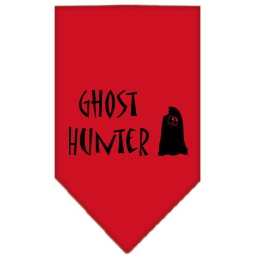 Halloween Pet and Dog Bandana Screen Printed, "Ghost Hunter"