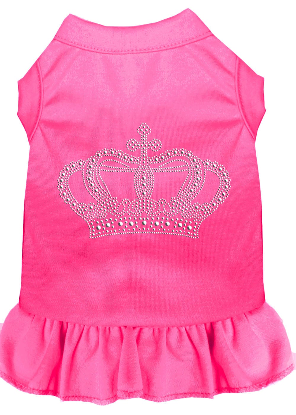 Pet Dog & Cat Dress Rhinestone, "Crown"