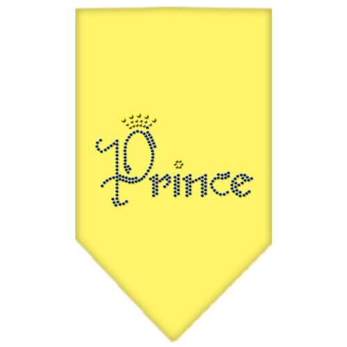 Pet and Dog Bandana Rhinestone, "Prince"