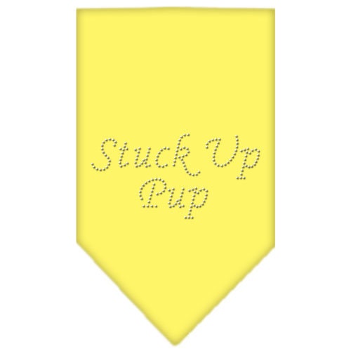 Pet and Dog Bandana Rhinestone, "Stuck Up Pup"