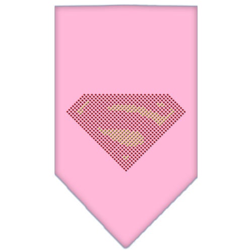 Pet and Dog Bandana Rhinestone, "Super!"