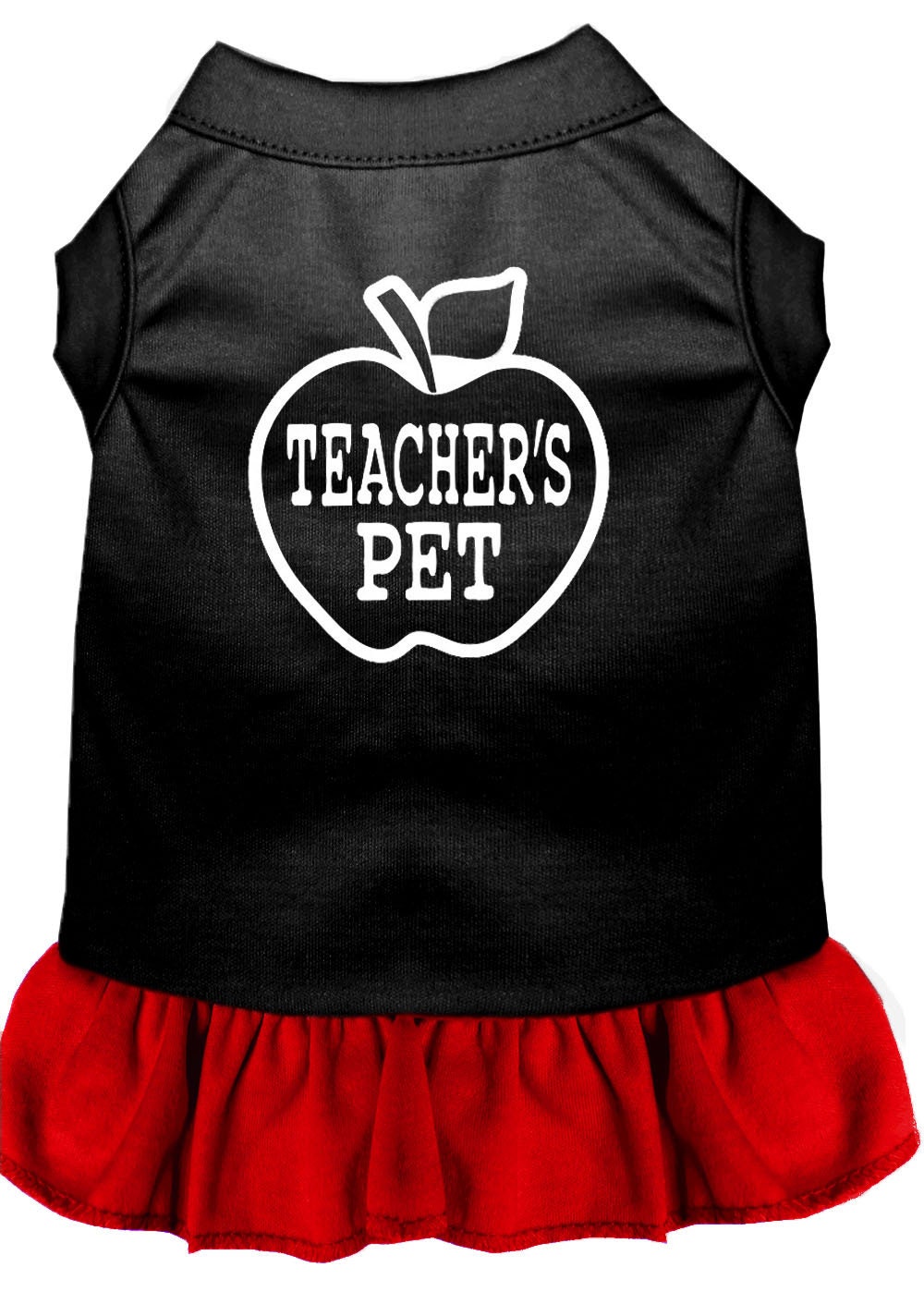 Pet Dog & Cat Dress Screen Printed, "Teacher's Pet"