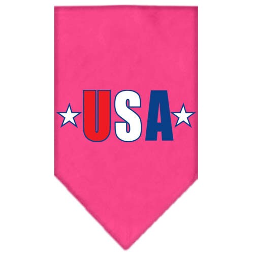 Pet and Dog Bandana Screen Printed, "USA Star"