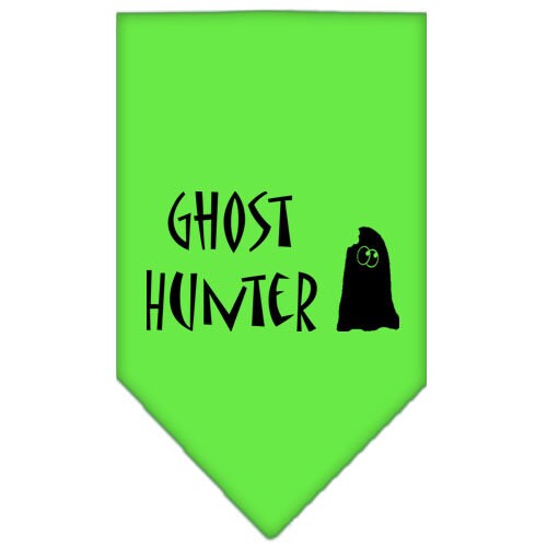 Halloween Pet and Dog Bandana Screen Printed, "Ghost Hunter"